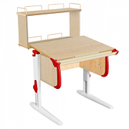 парта дэми  сут-24-01д1 75см с надстройкой Дэми СУТ-24-01Д1