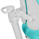 Комплект Kinderzen Gaudi Plus парта + кресло белый/серый c голубым креслом Anatomica Armata Duos